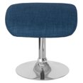 thumbnail image 4 of Egg Series Blue Fabric Ottoman, 4 of 4
