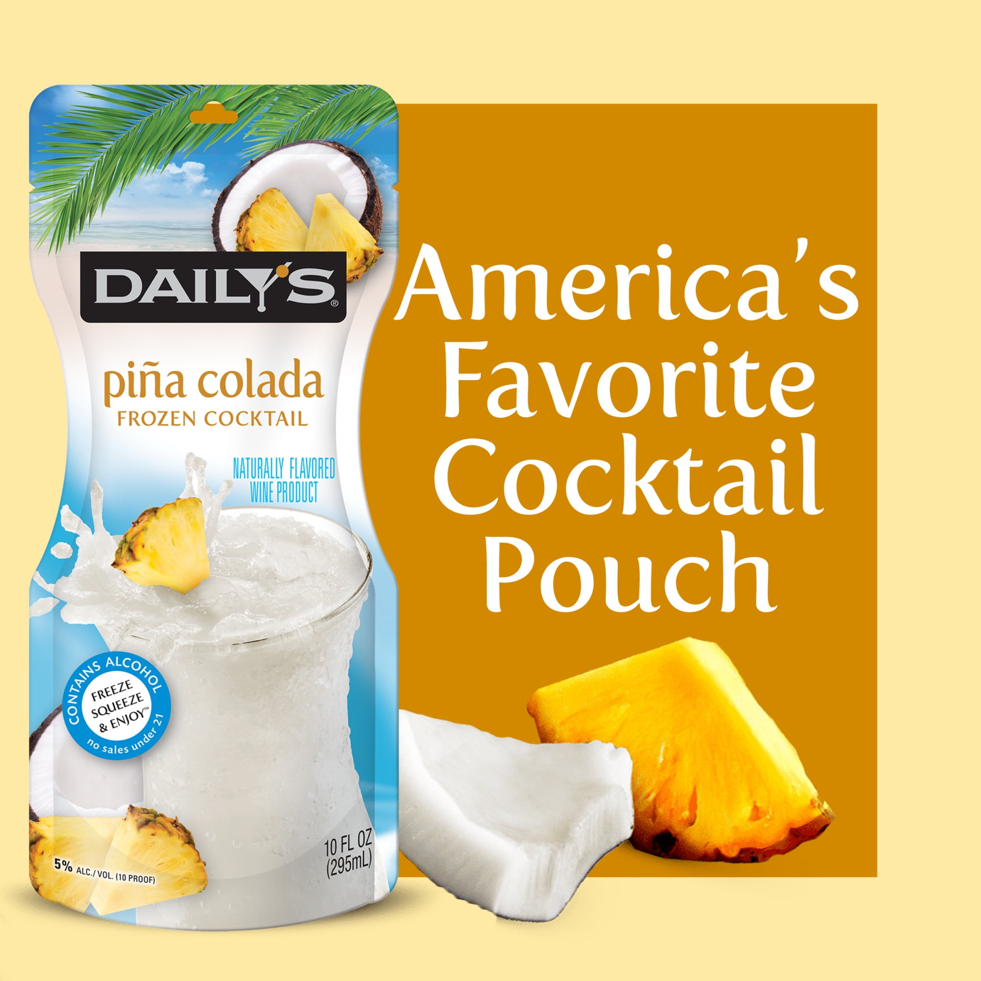 Daily's frozen pina colada sales