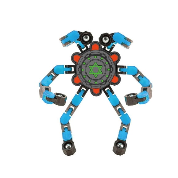 Juguete De Alivio Del Estrés Deformable Diy Con Ventosa Giroscopio Giratorio De La Yema Del Dedo Cadena Creativa Juguete Giroscópico Mecánico Para Niños Y Amigos Minnieouse FN007560-03