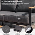 thumbnail image 5 of COMLAX FIELD Patio Furniture Set, 6-Piece Outdoor Sectional Sofa Set, L Shape Patio Conversation Set, Outdoor Couch with Coffee Table, 5 of 6