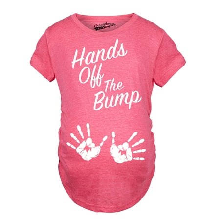 Maternity Hands Off The Bump Cute Pregnancy Shirt Fun Pregnant Gift