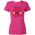 thumbnail image 3 of Inktastic That's My Awesome Niece out There with Softballs Women's T-Shirt, 3 of 5
