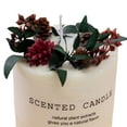 thumbnail image 2 of Vela perfumada de cera de soja con flores secas, cubierta de vidrio, tapete de madera, vela de aromaterapia para decoración del hogar, regalo de cumpleaños, tipo 1, 2 of 5