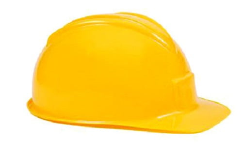 Plastic Builders Hat Yellow