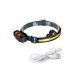 thumbnail image 1 of Potente linterna frontal LED recargable, linterna frontal con zoom y sensor sensible, luz de halo impermeable IPX65 para pesca nocturna, camping, ciclismo y running., 1 of 5
