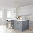 thumbnail image 4 of Millennium Lighting Metal Island Light in Modern Gold, 4 of 7
