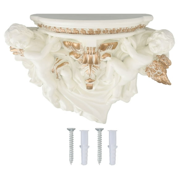 Angel Wall Craft Shelf,Resin Angel Wall Shelf Resin Angel Wall Shelf Wall Shelf Enhanced Durability