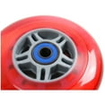 thumbnail image 2 of Roues de Remplacement pour Trottinette avec 7 Roulements Abec 100mm Roue Rouge Lot de 4 pour Rasoir, 2 of 5