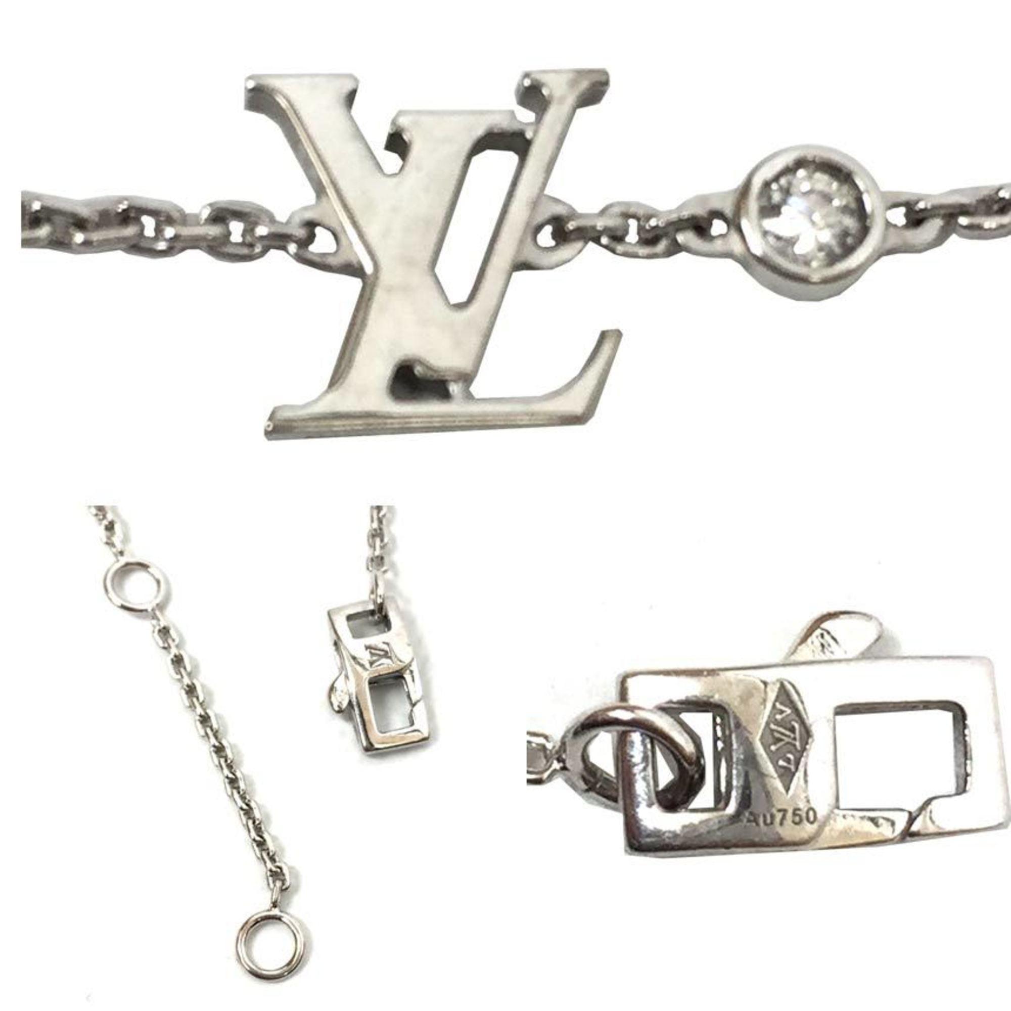 Louis Vuitton, Jewelry, Louis Vuitton Necklace Pandantif Sweet Monogram  Gold X Multicolor Metal Material