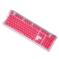 thumbnail image 1 of Teclas PBT de 104 teclas para teclado mecánico de juegos 61, 64, 72 y 98, duraderas Rosado, 1 of 6