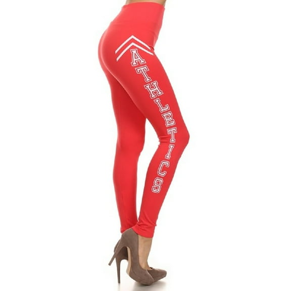 High Waist Sports Yoga Pants Seamless Full Length Leggings, Coral