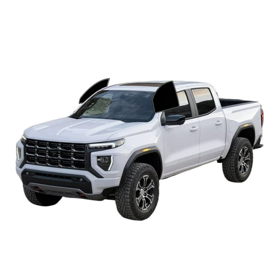 Haiy Co - PreCut 2Ply 05% Window Tint Film Kit For 2023-2025 GMC Canyon Crew -Front Windows