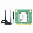 thumbnail image 1 of NFA725 NFA765 WCN685 Module WiFi WIFI6E AX6000 2.4G 5G 6G Bluetooth5.2 Mini PCIE Carte WiFi Sans Fil+antenne Double Bande, 1 of 7