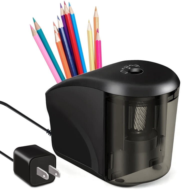 AGCAN Electric Pencil Sharpener, Helical Blade, 6-8mm photo 1
