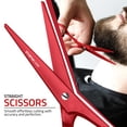 thumbnail image 4 of Utopia Care Hair Cutting and Hairdressing Scissors 6.5 Inch, Premium Stainless Steel Shears with Smooth Razor and Sharp Edge Blades for Salons, Men, Women and Kids, Red, 4 of 7