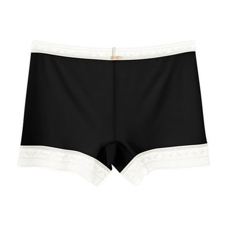 snilers Underwear for Women Full Coverage Seamless Panties Soft Stretch Ice Silk Boxer Comfy Underwear