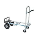 thumbnail image 2 of 2 in 1 Aluminum Hand Truck Dolly 770lbs Weight Capacity Convertible Hand Truck Utility Cart (2 in 1), 2 of 7