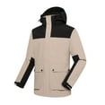 thumbnail image 6 of Xzbqbs Men's Winter Skiing Jacket 3 in 23 Waterproof Warm Snow Fleece Lined Rain Coats Windproof Outdoor Hiking Detachable Jacket, 6 of 7
