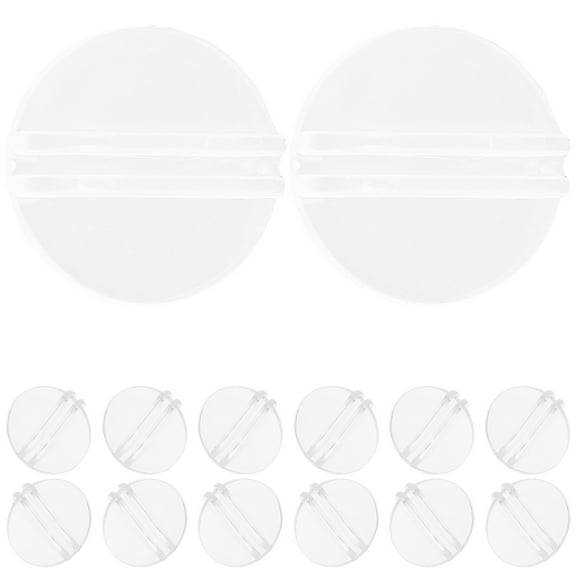 TEHAUX  50 Pcs Card Display Rack Clear Business Holder Holders Stand Game