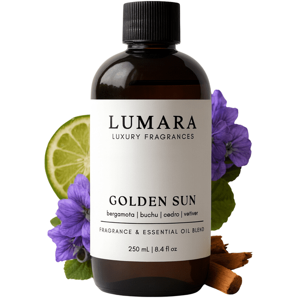 Esencia ambiental para difusor profesional Lumara Golden Sun - Inspirado en Bal d'Afrique by Byredo 250ml