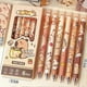 thumbnail image 2 of 6 Pcs Cute Erasable Retractable Capybara Pens, Thermal Erasable Gel Ink Pen, 0.5mm Fine Point Blue Ink, Office School Students Stationery, 2 of 5