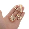 thumbnail image 2 of QIDITONG 3 Pairs High Heel Toe Caps Metal Shoe Tip Protector Anti Kick Pointed Toe Covers For High Heels And Dress Shoes, 2 of 5