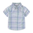 thumbnail image 2 of Sperry Woven Button Down Shirt and Short Set (Baby Boys), 2 Piece Set, Sizes 3M-24M, 2 of 7