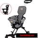 thumbnail image 4 of Pram Cart Seat Pad Headrest for MLED JT05 Carriage Polyester Classical Pattern Comfort Waist Support for Daily Outings, 4 of 4
