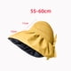 thumbnail image 2 of 1 sombrero de vinilo con protección solar para aleros grandes, sombrero de pescador con lazo, visera superior vacía para verano para niños, 2 of 5