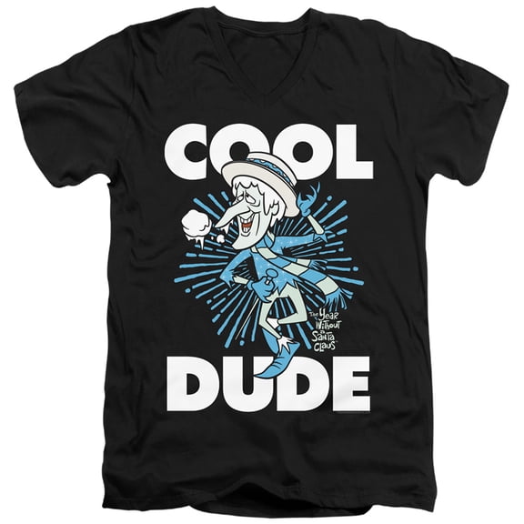 The Year Without A Santa Claus - Cool Dude - Slim Fit V Neck Shirt - Small