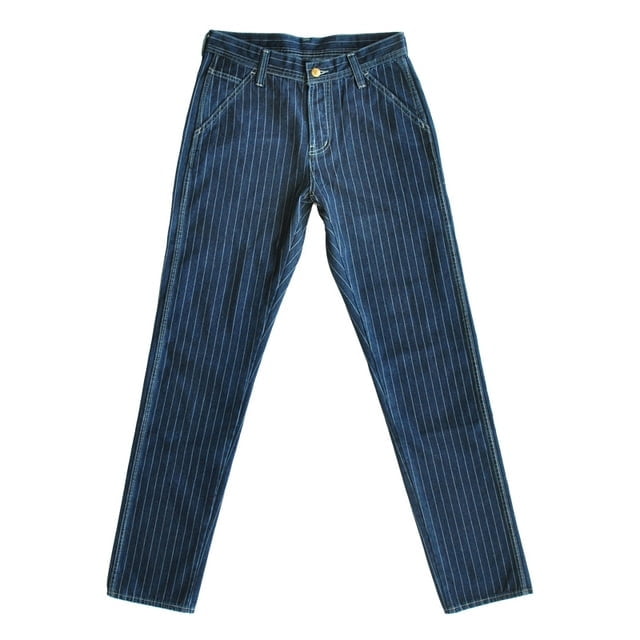 SAUCE ZHAN Men's Regular Fit Straight Leg Selvedge Denim