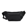 thumbnail image 3 of Bolso de pecho impermeable de PU para hombre, riñonera para deportes al aire libre, bolso de hombro, bolso de mensajero, bolso de hombre de moda, 3 of 5
