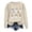 Beige, variant on Gunia Women'S Halloween Ghost Sweatshirts Female Dog Lover T Shirt Sweater Casual Long Sleeved Pullover Top Autumn Winter Sweater Fall Fashion Clothes Beige S-2Xl