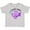 AC-Heather Grey, variant on Inktastic Cutest Catch Cute Purple Fish Boys or Girls Toddler T-Shirt