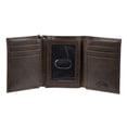 thumbnail image 4 of Wallet Dickies para hombre, triple pliegue, marrón con cadena, 4 of 6