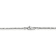 thumbnail image 4 of 14K White Gold chain Box 16 in 1.45 mm WG 1.50mm, 4 of 5