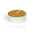 thumbnail image 3 of 100% Pure Beeswax Tealights - Unscented Tea Lights, 4-Hours each, 1.5" x 0.5", 24 Pack, 3 of 11