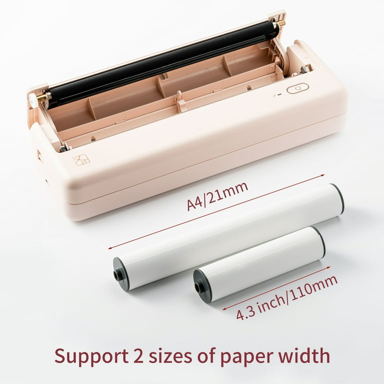 A4 Printing Portable Mini Bluetooth High-definition Printer Remote Homework  Test Paper Ink-free Thermal Printing