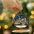 thumbnail image 2 of Customized Excavator Christmas Ornament 2025, Excavator Stained Glass Style Ornament, Custom Excavator Name Ornament, Gifts for Excavator Lovers, Construction Truck Ornament, Excavator Ornament Xmas, 2 of 7
