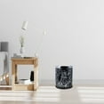 thumbnail image 4 of OULII Poubelles de Bureau Design Rond Marbre Noir pour Propriétaires d'Affaires 1Ensemble, 4 of 8