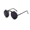thumbnail image 4 of Greenadscape Gafas De Sol Metálicas Redondas Negras Con Clásico Y Lentes Reflectantes, 4 of 4
