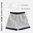 thumbnail image 3 of FORMRS Boys Swim Trunks Quick Dry Mesh Liner Boardshorts Sizes XS-XL, Black Astronaut Record, 3 of 7