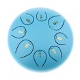 thumbnail image 1 of Tambor de lengüeta de acero de 6 pulgadas, , tambor manual de instrumento de percusión con mazos azul Yuyangstore 1 tambor de lengua de acero de 6 pulgadas, 1 of 8