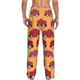 thumbnail image 3 of Daiia Red Cars Men's Sleep Pant with Pockets and Drawstring,Pajama Pants-XX-Large, 3 of 9