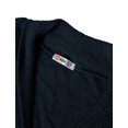 thumbnail image 5 of H2H Mens Casual Basic Shawl Collar Knitted Slim Fit Vest with Ribbing Edge (CMOV034), 5 of 6