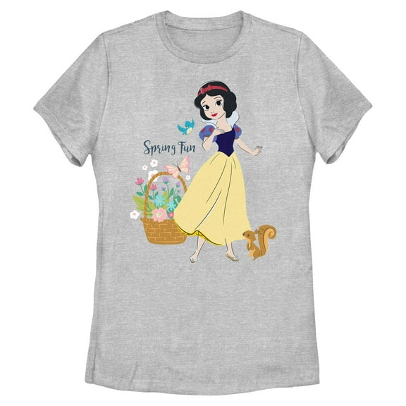 Womens Snow White and the Seven Dwarfs Spring Fun T Shirt