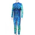 thumbnail image 5 of vastwit Girls Gymnastic Leotard One Piece Full Cover Unitard Athletic Bodysuit Dancewear Blue 145-150/L, 5 of 7