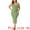 Green, variant on DARING DIVA Plus Size Sweater V Neck Ribbed Knit Bodycon Dress 1X Beige