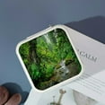 thumbnail image 4 of Autua Stream Forest Rocks Jewelry Box for Necklace, Ring, Earring - Compact Size Travel Case with Multiple Storage Spaces White, 4 of 5