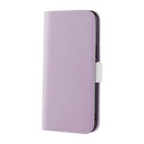 Candy Colors Wallet Case for iPhone 12 / 12 Pro, Soft TPU inner Shockproof Folio Case with Kickstand Card Slots Magnetic Closure Flip Cover for iPhone 12 / 12 Pro 6.1",Purple